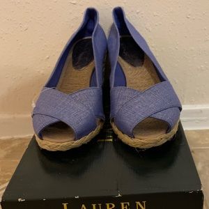 Ralph Lauren wedges size 6.5